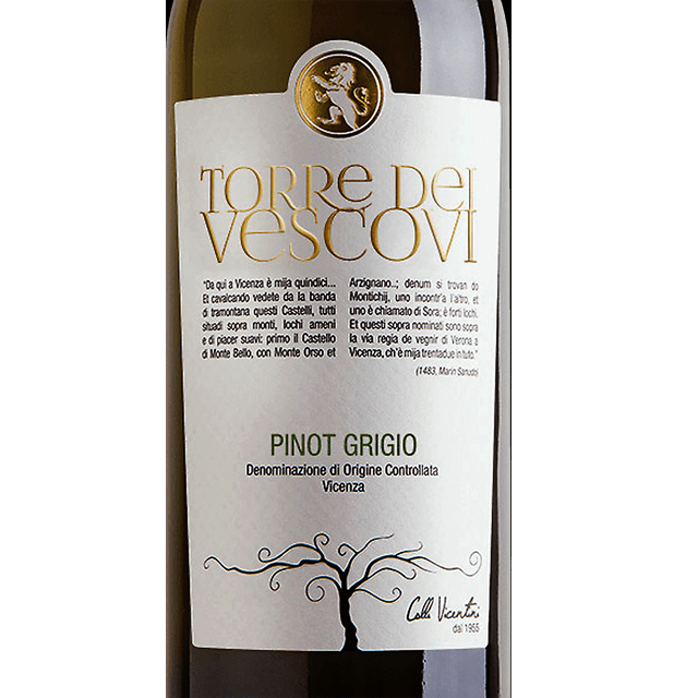Torre dei Vescovi Pinot Grigio - Afbeelding 3